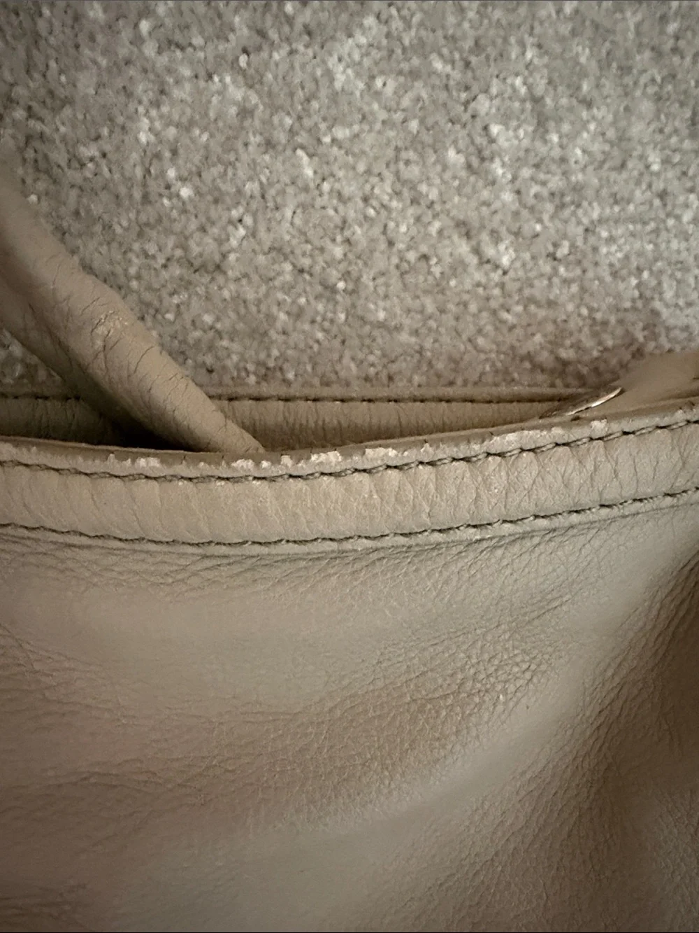 Marc by Marc Jacobs Neutral Taupe Hobo Shoulder Bag